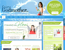 Tablet Screenshot of fairygodmotherinc.com